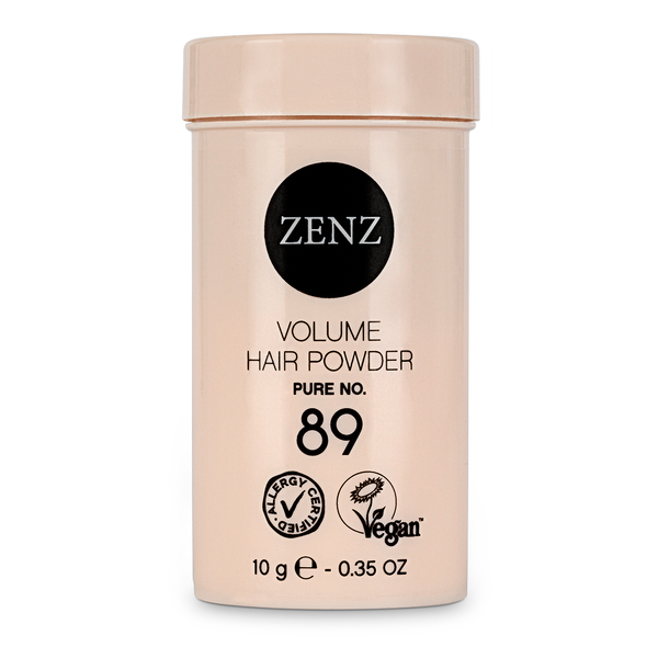 Volume hair powder pure no. 89, allergie gecertificeerd, veganistisch, 10g, 0.35 oz.