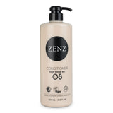 Silicone-free and vegan Condition Deep Wood nr. 08 family size met pomp, verrijkt het haar en perfecte conditioner voor krullen